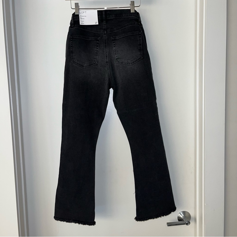 Loft High Rise Cropped Jeans - Picture 3 of 4